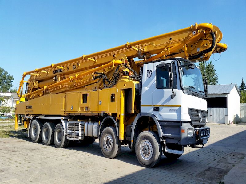 Аренда автобетононасоса Mercedes-Schwing S 58 SX